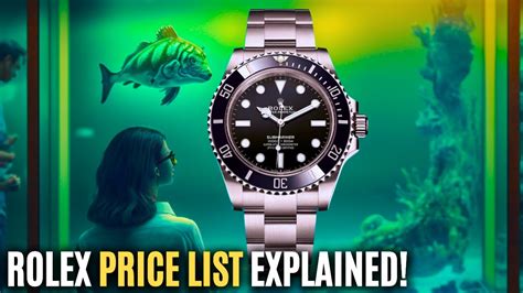 how much does a rolex cost|rolex watches average price.